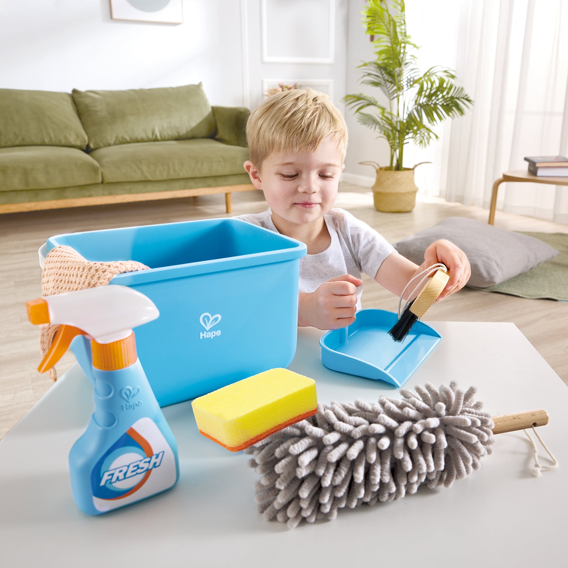 Hape Bucket Cleaning Set Hape Toys