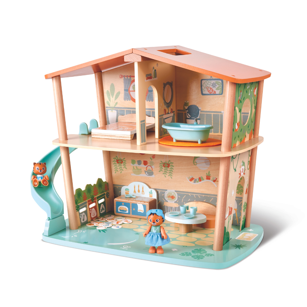 Hape Green Planet Tigers Jungle House Hape Toys