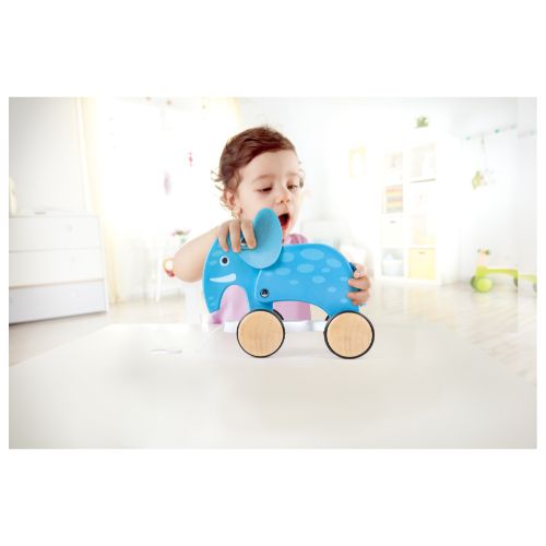 Hape elephant wooden push and pull toy new arrivals