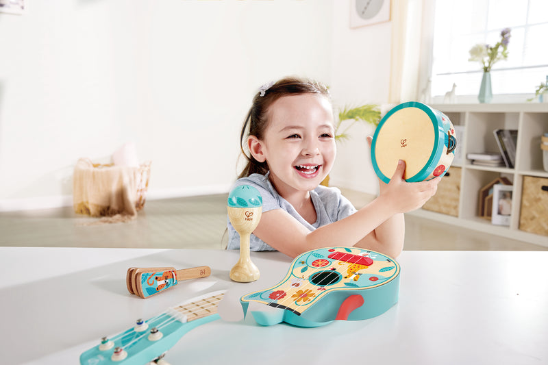 Hape 4 in 1 Percussion Set