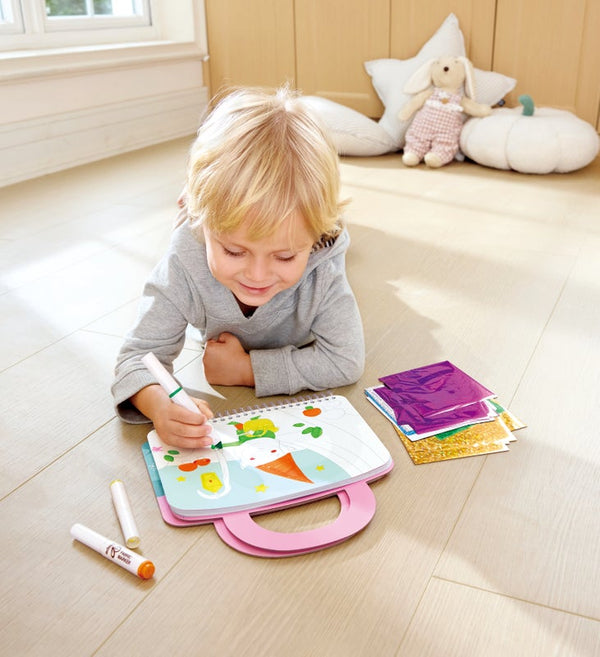 Hape Foil Art Travel Kit Fairy