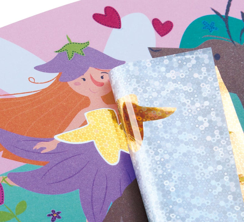 Hape Foil Art Travel Kit Fairy