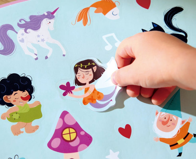 Hape Foil Art Travel Kit Fairy