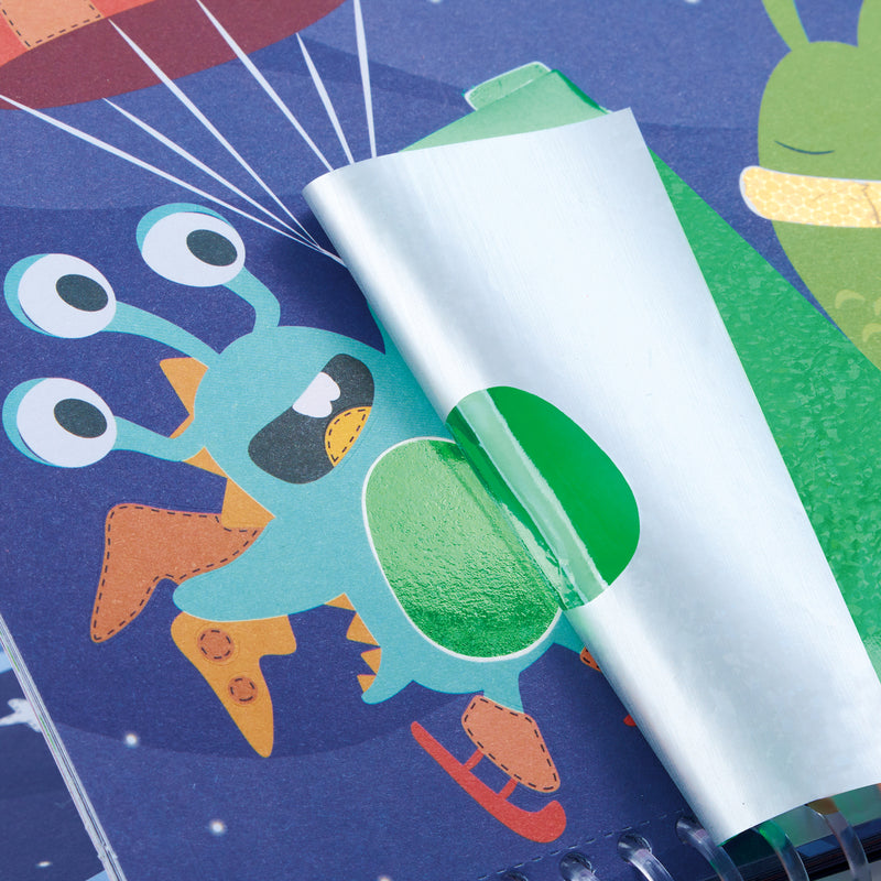 Hape Foil Art Travel Kit Space