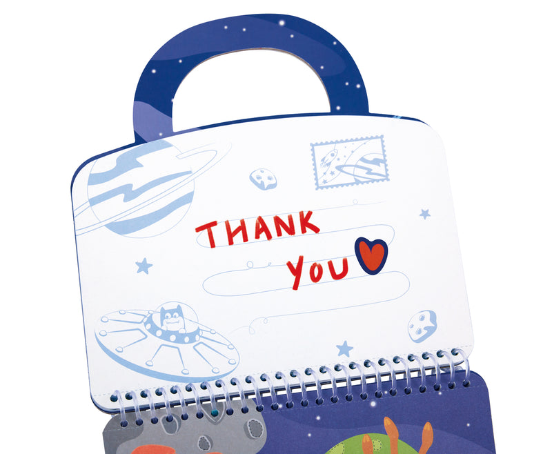 Hape Foil Art Travel Kit Space