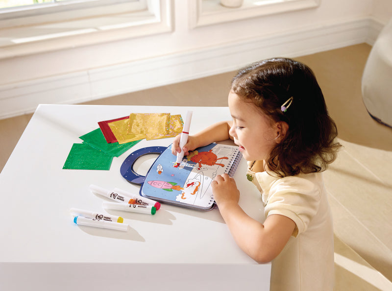 Hape Foil Art Travel Kit Space