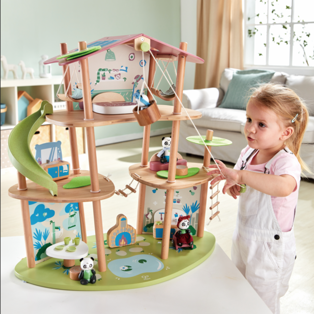 Hape Green Planet Serra Biologica Marco - Set Gioco Educativo 3+ Anni Con Personaggi E Ortaggi