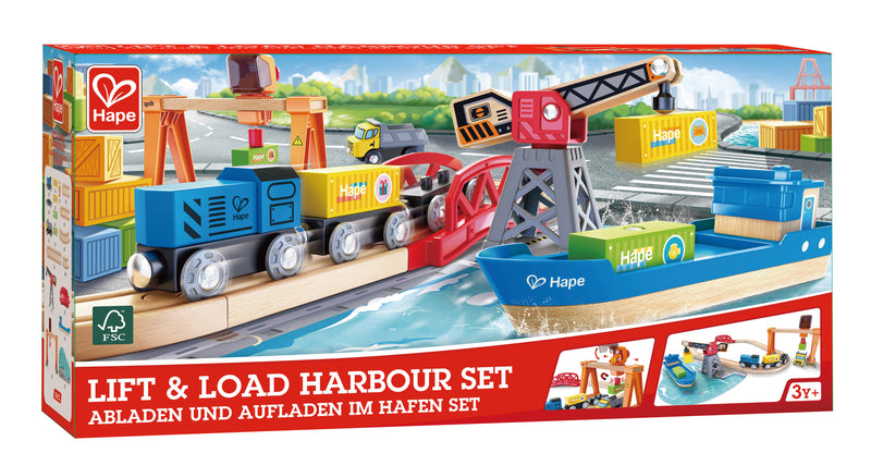 Hape Lift and Load Harbor Set