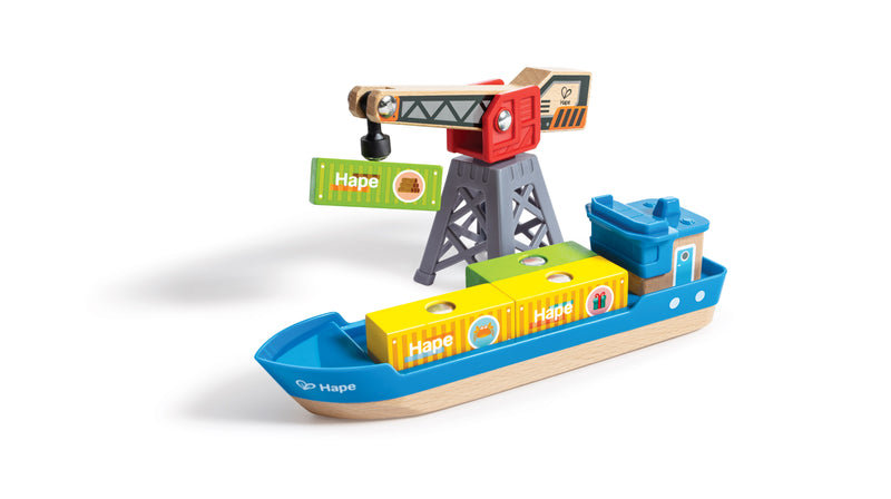 Hape Lift and Load Harbor Set