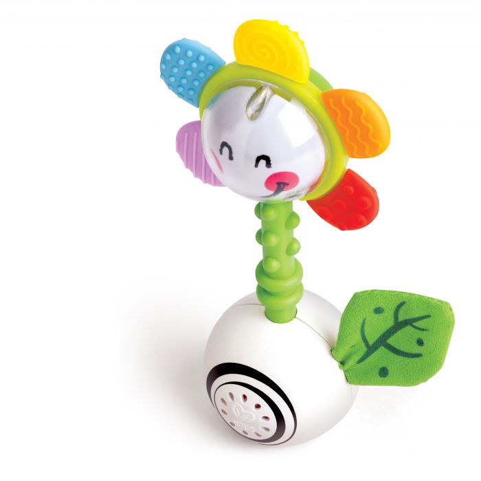 Hape Shake n Sparkle Flower Rattle