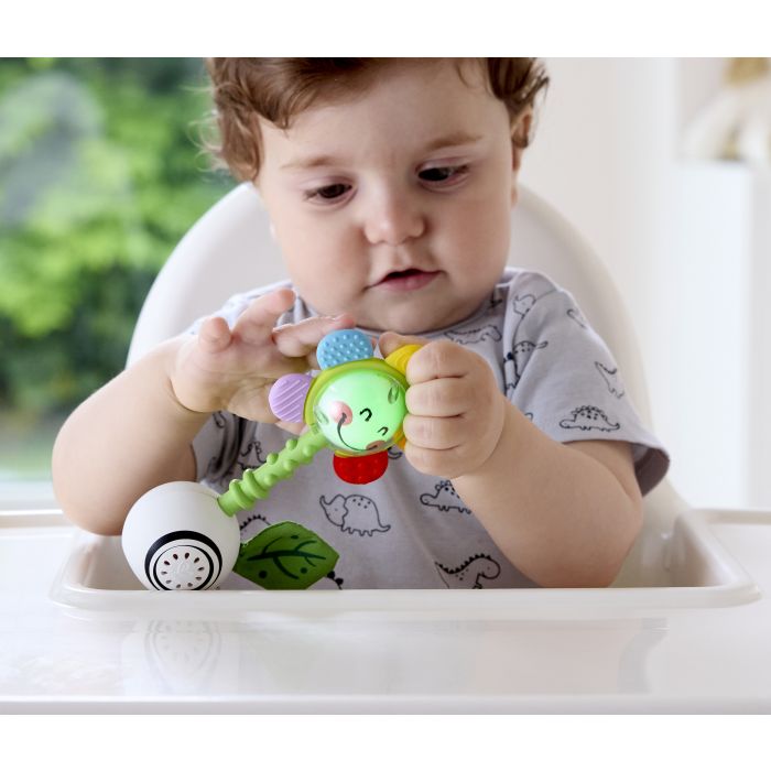 Hape Shake n Sparkle Flower Rattle