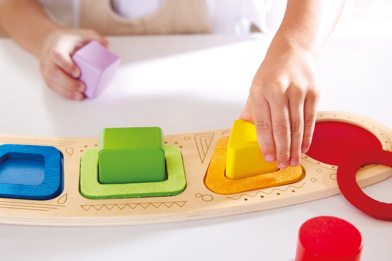 Hape Colour & Shape Shorting Puzzle