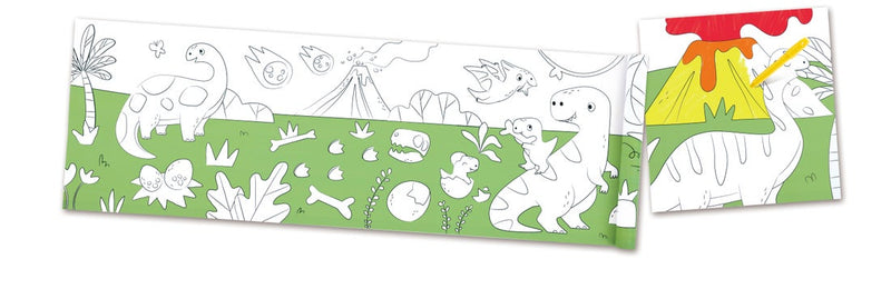 Hape Drawing Paper Roll Dinosaur Horizontal