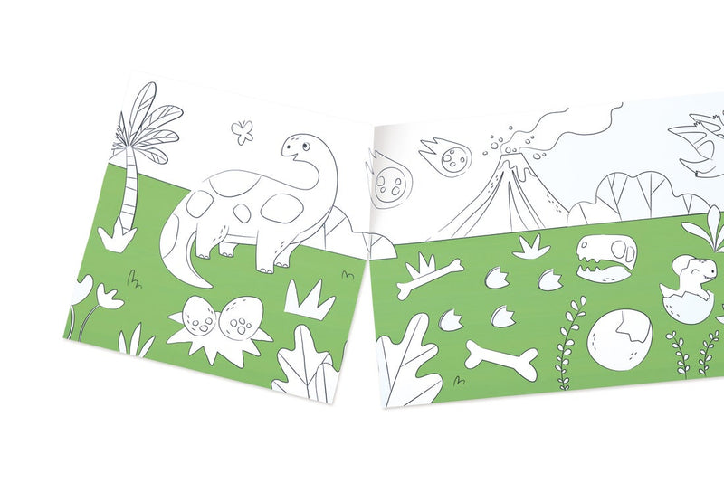 Hape Drawing Paper Roll Dinosaur Horizontal