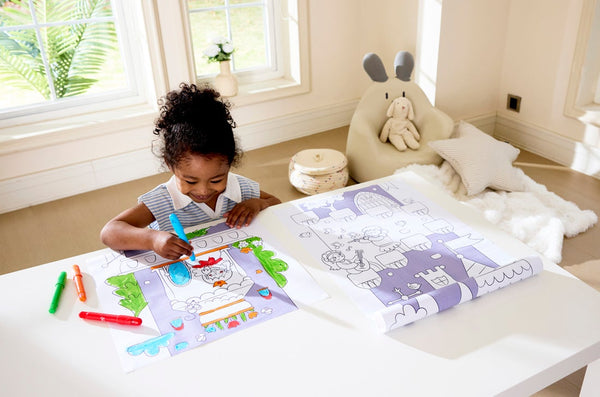 Hape Drawing Paper Roll Fantasy Castle Vertical