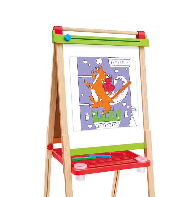Hape Drawing Paper Roll Fantasy Castle Vertical