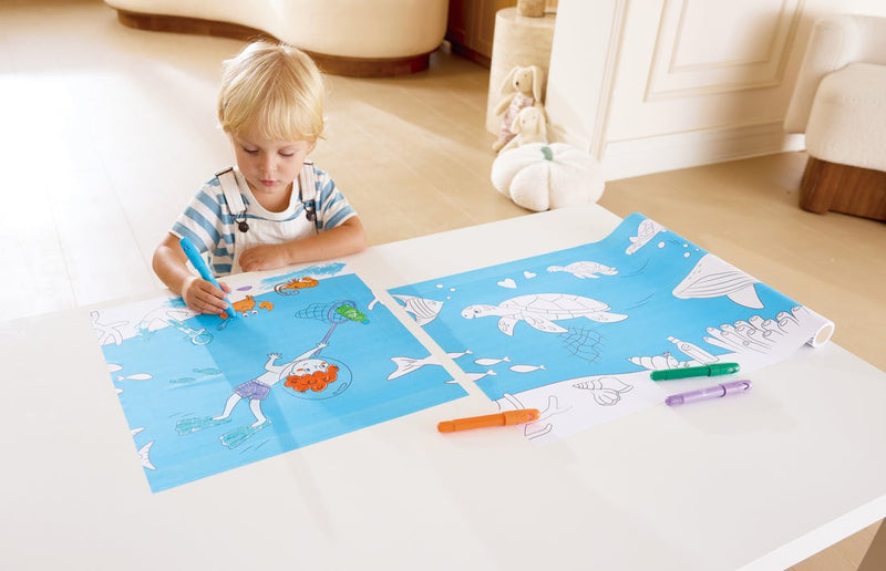 Hape Drawing Paper Roll Underwater Horizontal