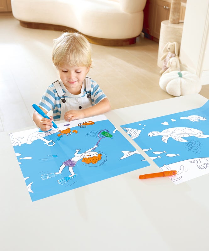 Hape Drawing Paper Roll Underwater Horizontal