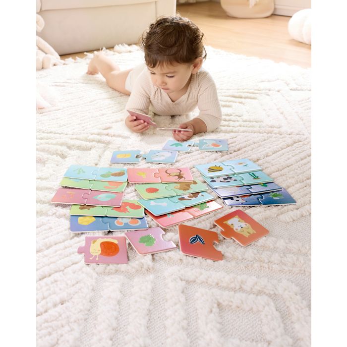 Hape Duo Logic Puzzle Animals &Foods