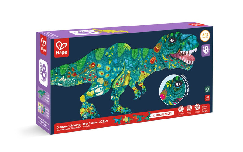 Hape Floor Puzzle 200pc - Dinosaur