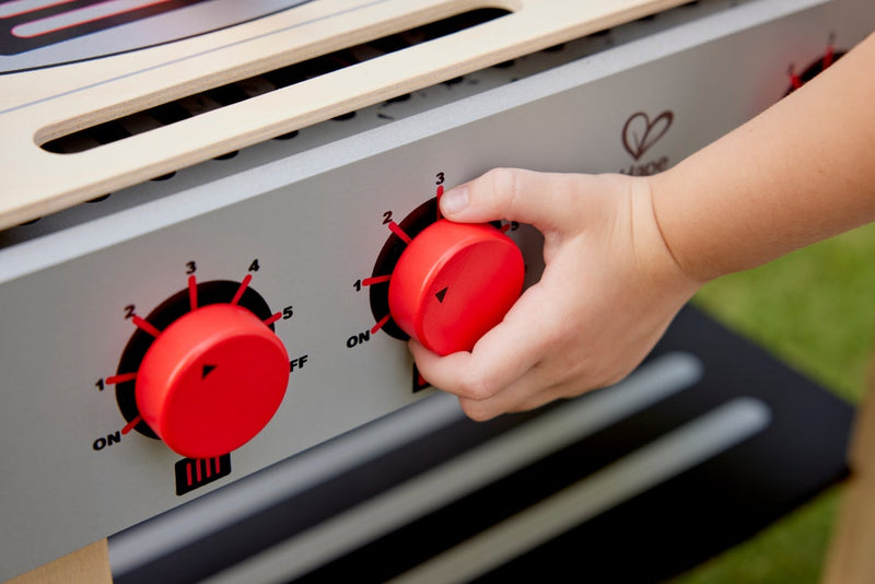 Hape Gourmet Grill with food