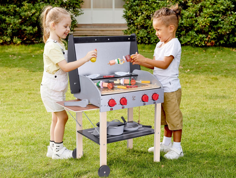 Hape Gourmet Grill with food