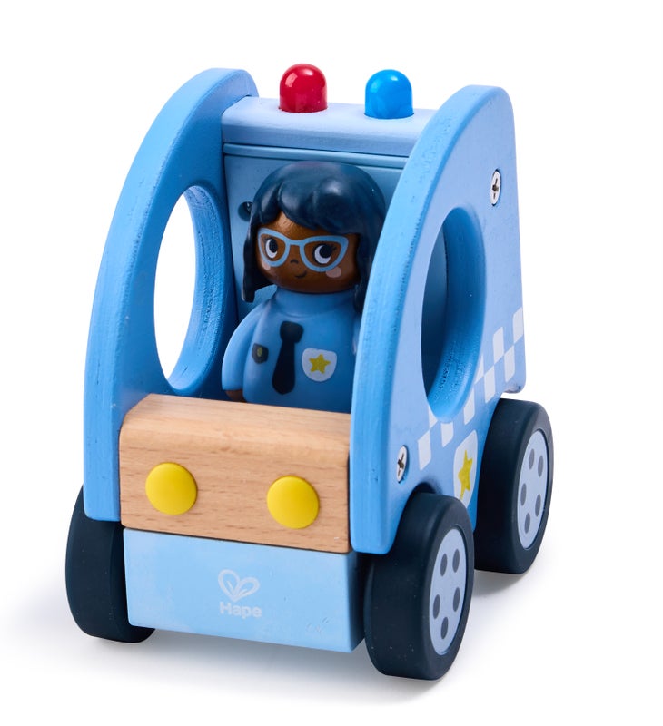 Hape Land The Blaring Police Car