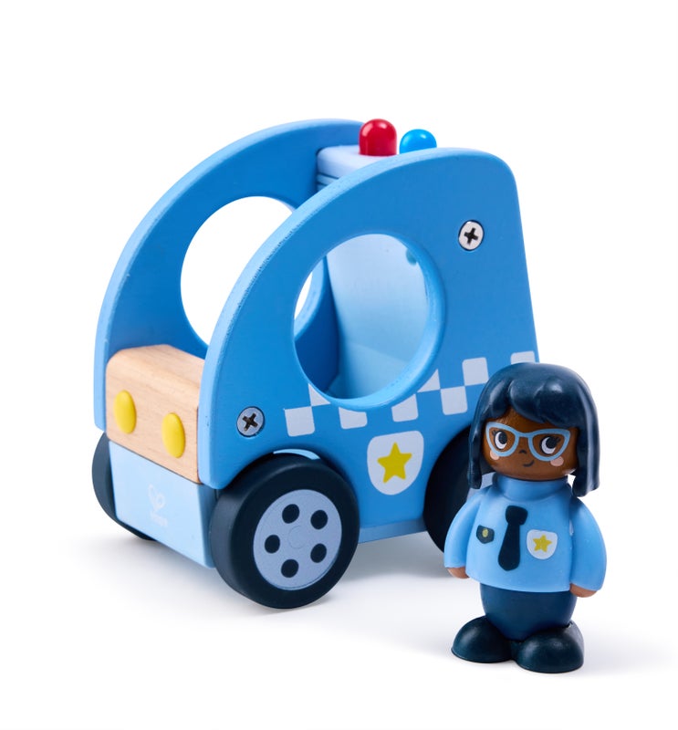 Hape Land The Blaring Police Car