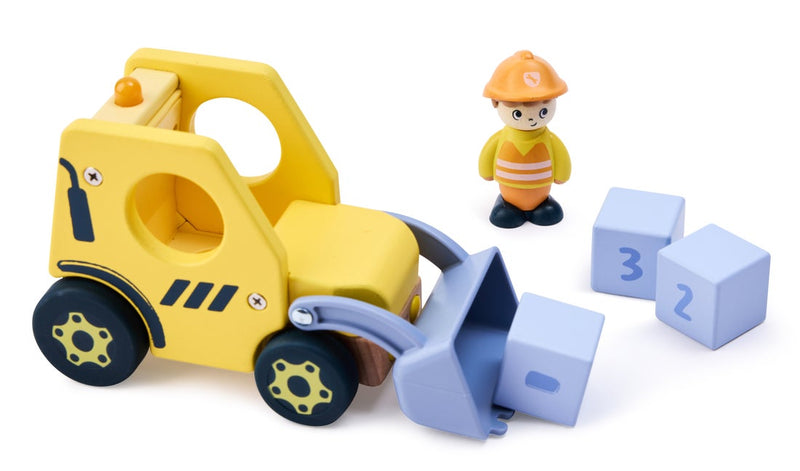Hape Land The Buzzing Bulldozer