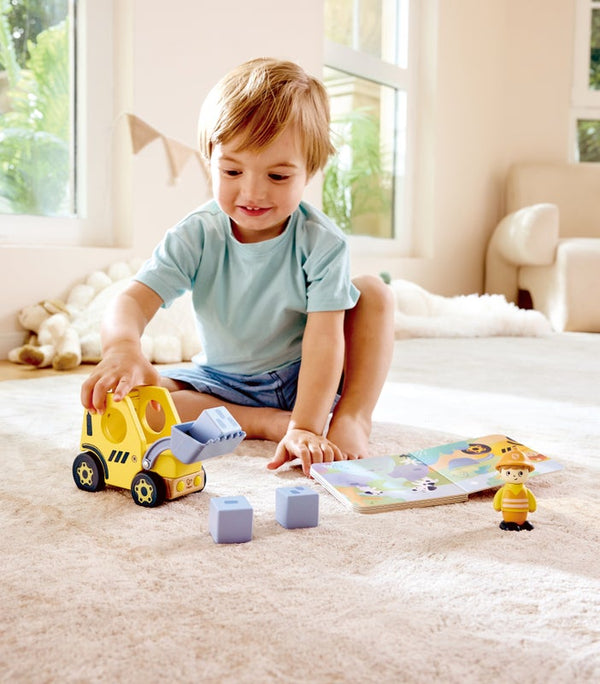 Hape Land The Buzzing Bulldozer