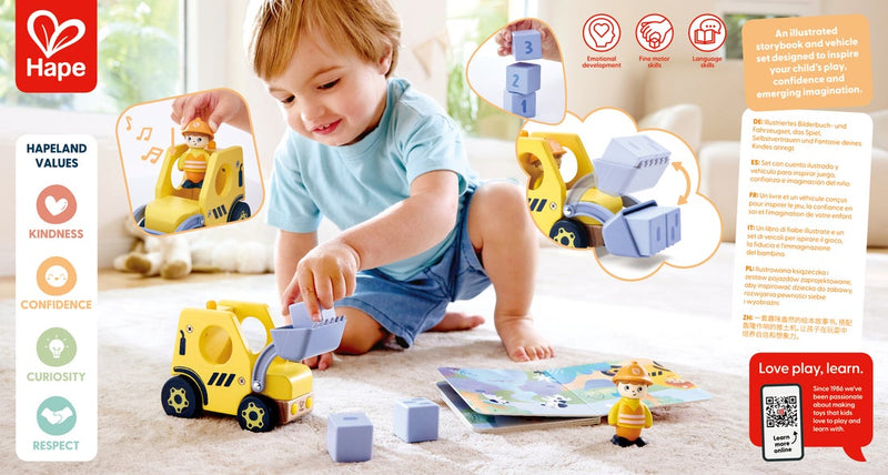 Hape Land The Buzzing Bulldozer