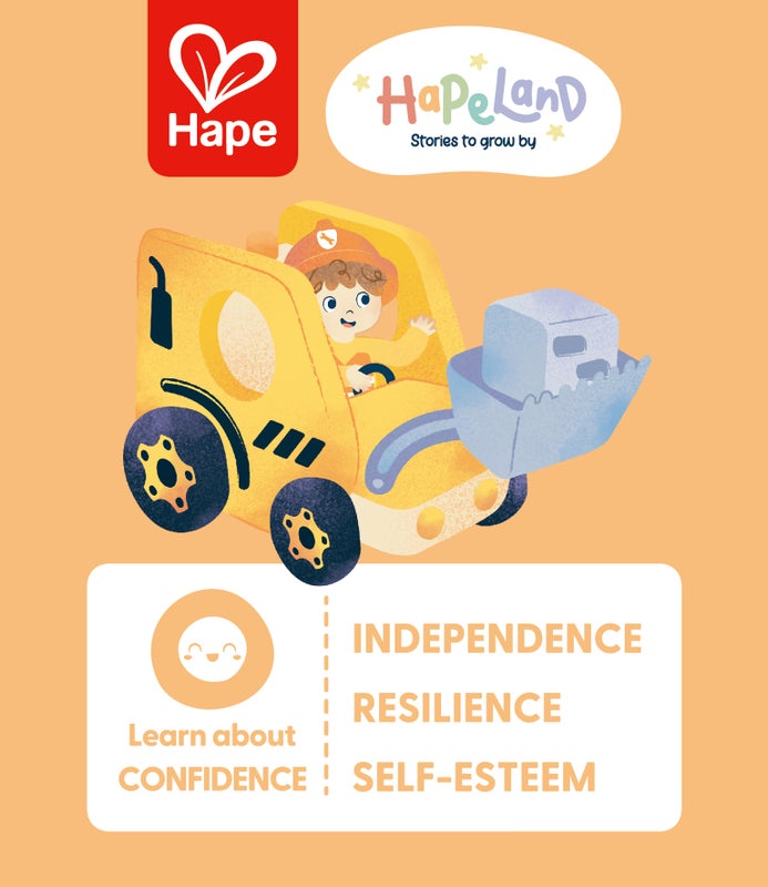Hape Land The Buzzing Bulldozer