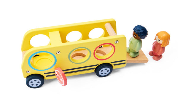 Hape Land The Lively School Bus
