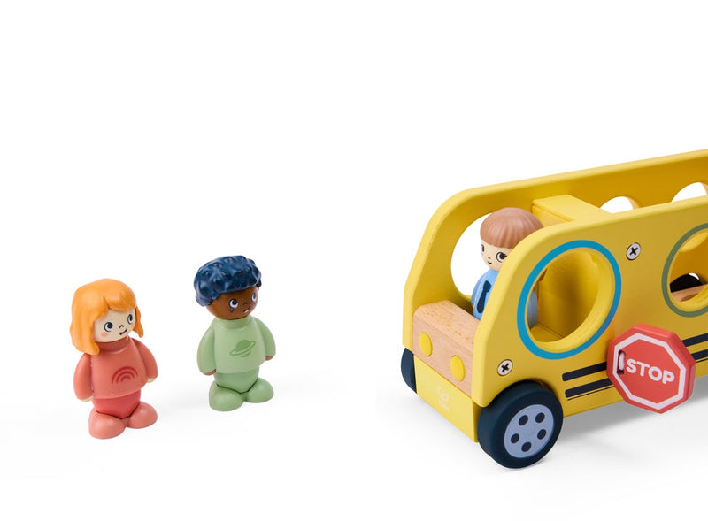 Hape Land The Lively School Bus