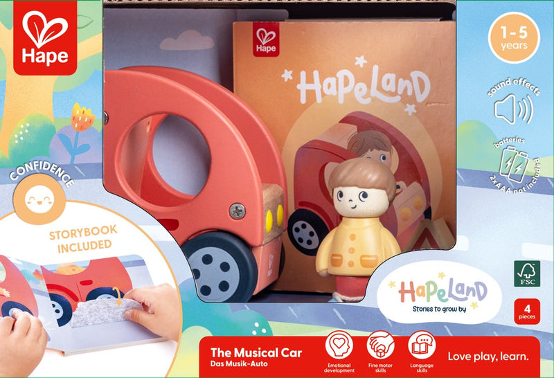 Hape Land The Musical Car