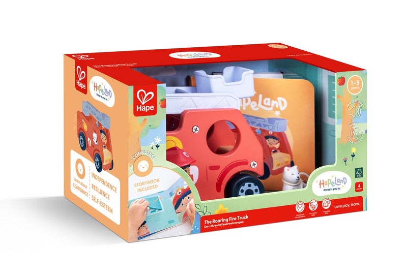 Hape Land The Roaring Fire Truck