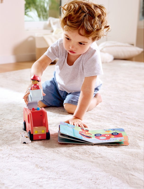 Hape Land The Roaring Fire Truck