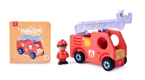 Hape Land The Roaring Fire Truck