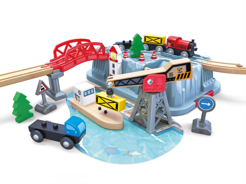 Hape Railway Bucket Harbor Set