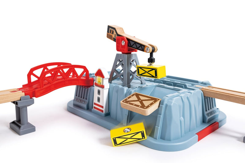 Hape Railway Bucket Harbor Set