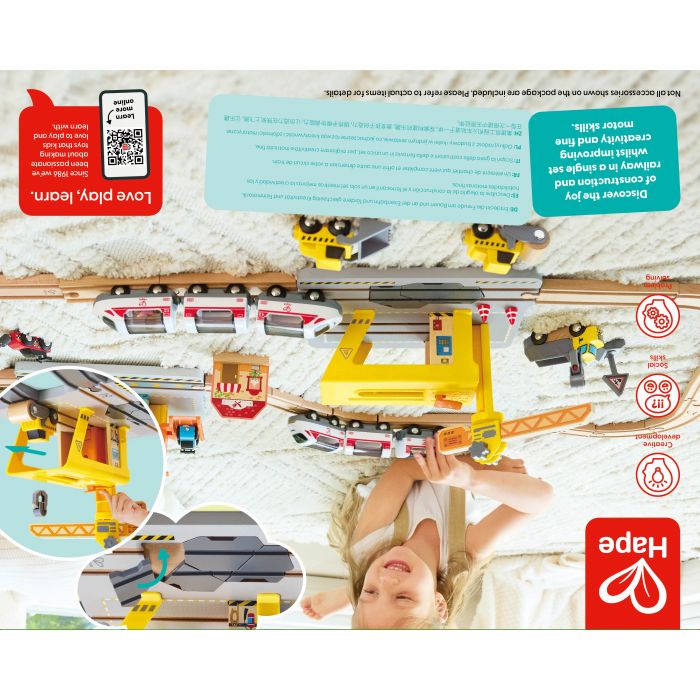 Hape Railway Crane Construction
