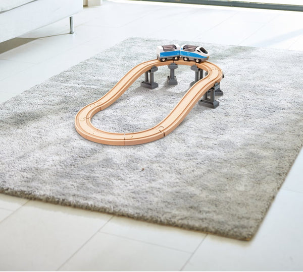 Hape S Shape Wooden Track Pack
