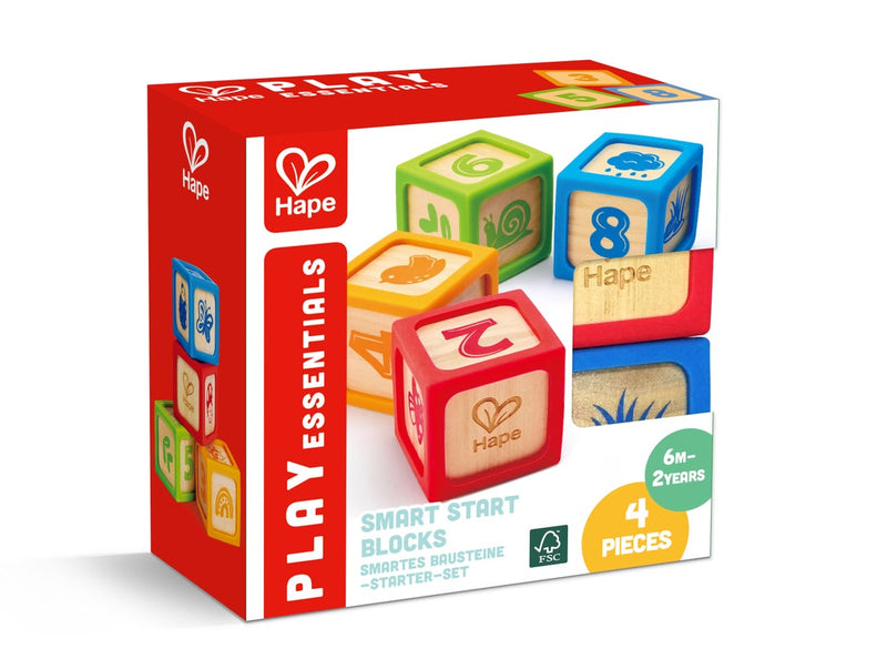 Hape Smart Start Blocks 4pcs