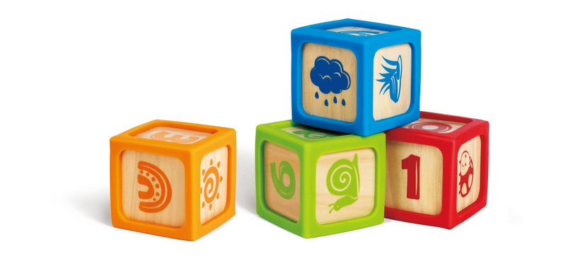 Hape Smart Start Blocks 4pcs