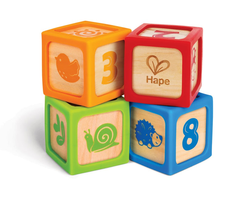 Hape Smart Start Blocks 4pcs