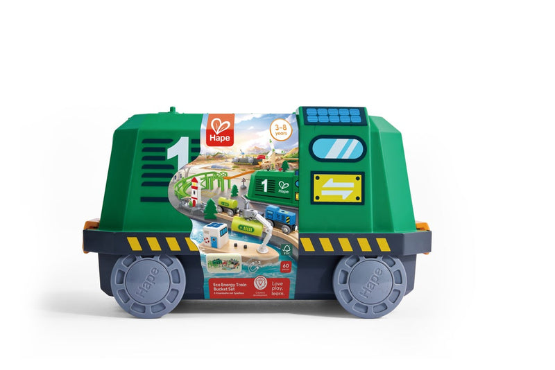 Hape Train Bucket Set