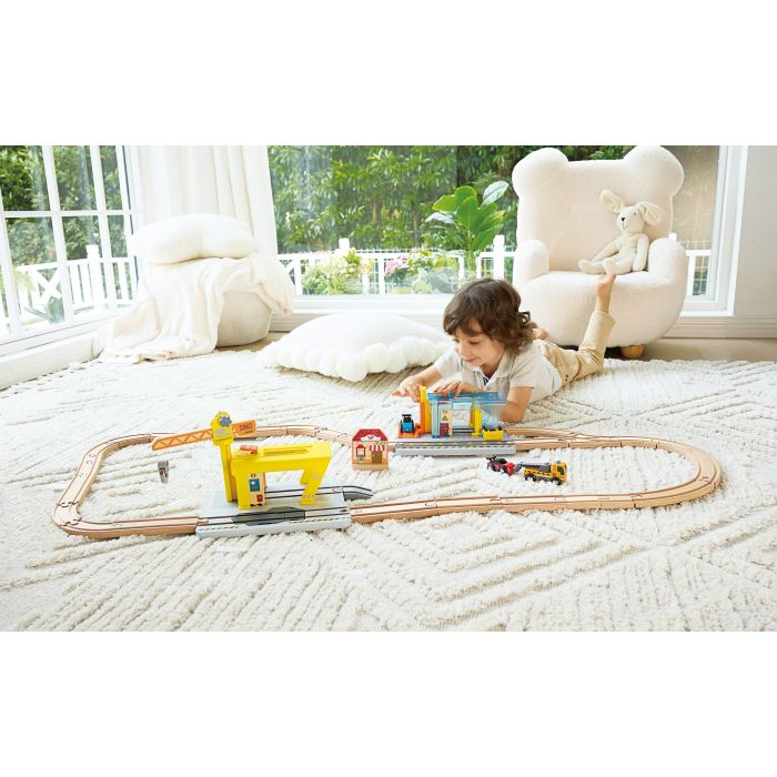 Hape Vehicles Repair & Wash Station