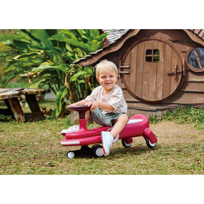 Hape Wiggle & Giggle Car, Red