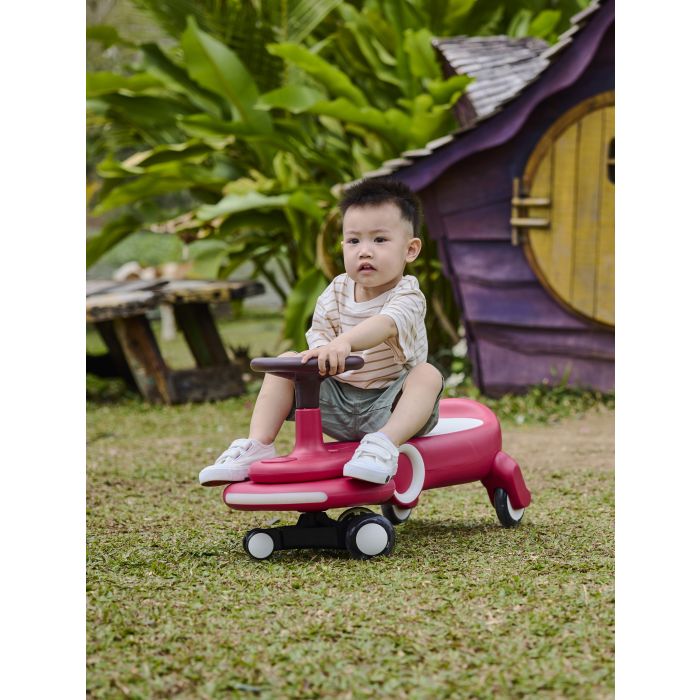 Hape Wiggle & Giggle Car, Red