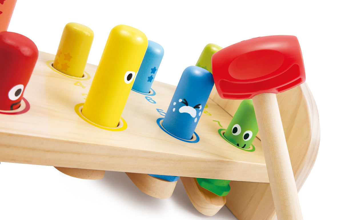 Play Essentials Rainbow Hammer Bench – Hape Toys